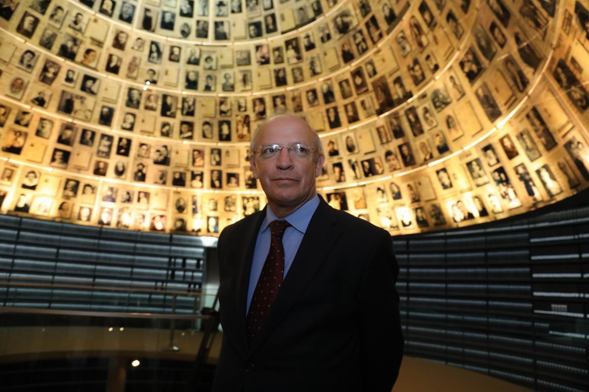 In the Hall of Names – where more than 4.6 million Holocaust victims are memorialized for posterity